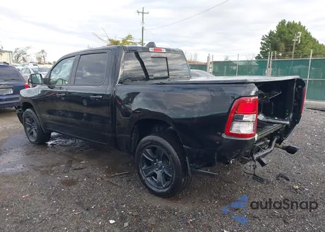 2021 Ram 1500 Big Horn 4X4 5'7 Box from USA, damaged, VIN 1C6SRFFT1MN580684